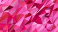 Red pink abstract triangles poly colors geometric shape background