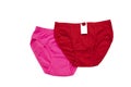 Red Pink Colorful Ladies Panty Isolated White Background