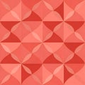 Red and Pink Geometric Pattern Background Royalty Free Stock Photo