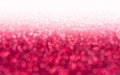 REd, pink glitter. Royalty Free Stock Photo