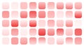 red pink gradients swatches backgorund big set Royalty Free Stock Photo