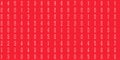 Red pink numeric binary creative surface. Numeral tech design backdrop. Abstract display digit pattern. Electronic Numbers