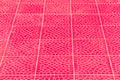 Red pink paving slabs floor abstract pattern city street surface stone texture background tile mosaic pavement Royalty Free Stock Photo