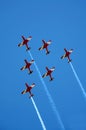 Red planes Royalty Free Stock Photo