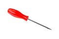 Red plastic awl Royalty Free Stock Photo