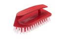 Red plastic brush