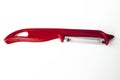 Red plastic potato peelers Royalty Free Stock Photo