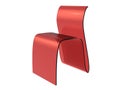 Plastic Sheet Chair Royalty Free Stock Photo