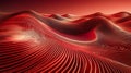 A red plastic shiny background, a glossy latex texture pattern wallpaper and a 3D illustration. Royalty Free Stock Photo