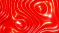 Red plastic shiny background, latex glossy texture pattern wallpaper, 3d illustration Royalty Free Stock Photo
