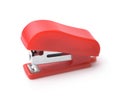 Red plastic stapler Royalty Free Stock Photo
