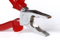 Red pliers Royalty Free Stock Photo