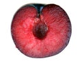 Red plum Royalty Free Stock Photo