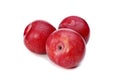 Red plums Royalty Free Stock Photo