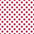 Red polka dots pattern