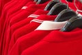 Red polo shirts Royalty Free Stock Photo