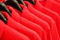 Red polo shirts Royalty Free Stock Photo