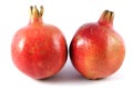 2 Red Pomegranates