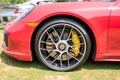 Red Porsche 911 Front Half