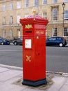 Red Post Box Royalty Free Stock Photo