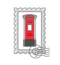 Red Post Box