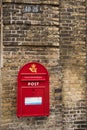 Red postbox