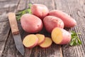 Red potato Royalty Free Stock Photo