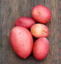 Red potatoes Royalty Free Stock Photo