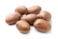 Red Potatoes Isolated on White Royalty Free Stock Photo