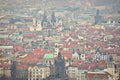 Red Prague roofs