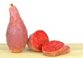 Red prickly pear cactus figs Royalty Free Stock Photo