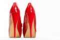 Red pumps Royalty Free Stock Photo