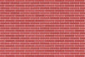 Red, purple brick wall
