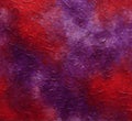 Red purple embroided painting texture