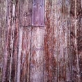 Red Purple Structure of a Wooden Wall Royalty Free Stock Photo