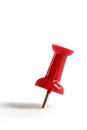 Red Push Pin Royalty Free Stock Photo