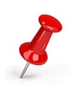 Red pushpin