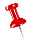 Red pushpin