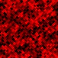 Red puzzle background, banner, texture. Vector jigsaw section template Royalty Free Stock Photo