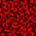 Red puzzle background, banner, texture. Vector jigsaw section template Royalty Free Stock Photo