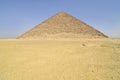 The Red Pyramid located at the Dahshur necropolis in Cairo, Egypt Royalty Free Stock Photo