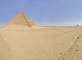 The Red Pyramid located at the Dahshur necropolis in Cairo, Egypt Royalty Free Stock Photo
