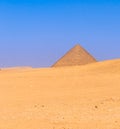 Red pyramid at Dahshur, Cairo, Egypt Royalty Free Stock Photo