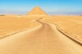 Red pyramid in Dahshur, Egypt Royalty Free Stock Photo