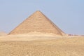 The Red Pyramid located at the Dahshur necropolis in Cairo, Egypt Royalty Free Stock Photo