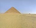 The Red Pyramid located at the Dahshur necropolis in Cairo, Egypt Royalty Free Stock Photo