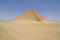 The Red Pyramid located at the Dahshur necropolis in Cairo, Egypt Royalty Free Stock Photo