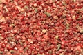 Red pyrope minerals (garnet) Royalty Free Stock Photo