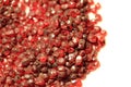 Red pyrope minerals (garnet) Royalty Free Stock Photo