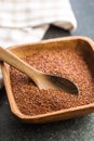 Red quinoa seeds. Royalty Free Stock Photo